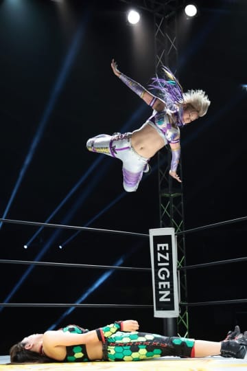 【マリーゴールド】天麗皇希が約５か月ぶり復帰＆快勝　GHC女子王座戦に意欲「まだ１回しか防衛できてないので」