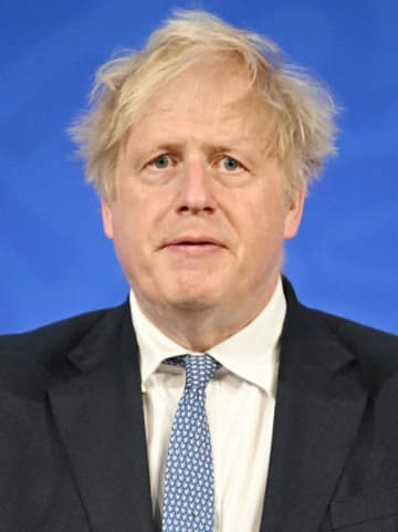 ジョンソン元英首相に「9人目」　妻が女児出産を公表