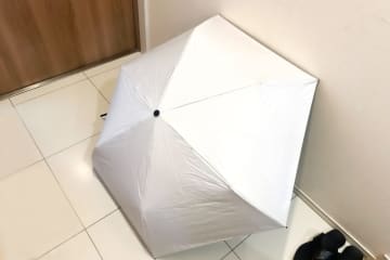 傘の“内側”を拭いたらゾッとした…　その「正体」に驚愕、乾かすだけじゃダメだった