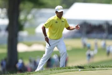 １８位浮上の松山英樹　３連続バーディー発進も爆発ならず「今の僕を象徴」