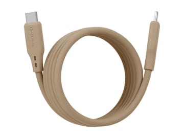 磁力で丸くまとめられるUSB Type-Cケーブル