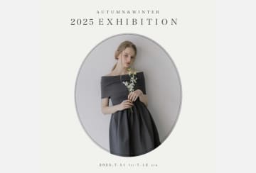 ワンピースブランド「La lune」2025年秋冬の新作コレクションの展示会を7月11日〜12日に開催