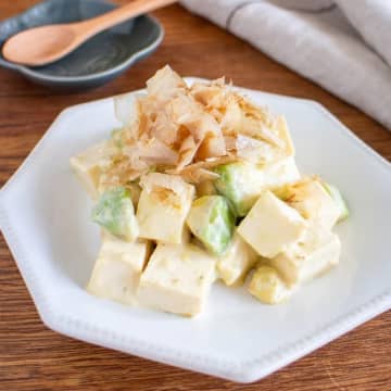 【アボカド×豆腐で罪悪感ゼロ！】「週7これがいい♡」わさびマヨがクセになる副菜レシピ