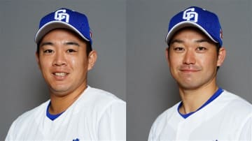 【中日】完璧な中継プレーで得点を阻止　鵜飼航丞＆山本泰寛がホームへ一直線の送球