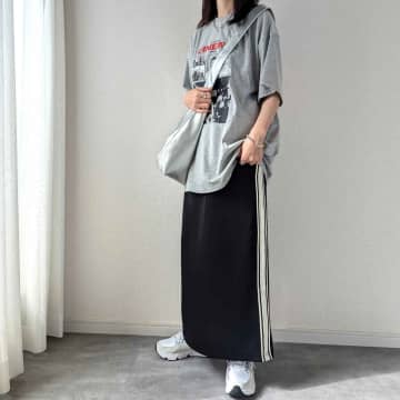 しまラーも愛用中♡【しまむら】大人が着こなしたい「Tシャツコーデ」