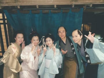 小芝風花、主演時代劇最終回前に水色着物姿のオフショット「めちゃくちゃ似合ってる」「本当に素敵なドラマ」