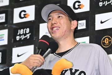 【巨人】戸郷翔征が待望の今季初勝利　久々のお立ち台に「本拠地で勝ててよかった」