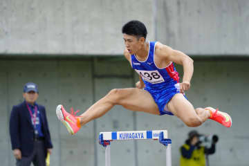 陸上、400m障害は児玉が制す　東日本実業団選手権
