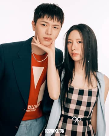 BTOB ソンジェ＆宇宙少女 ボナ、カップルのような手つなぎショットも！甘い雰囲気のグラビアが話題