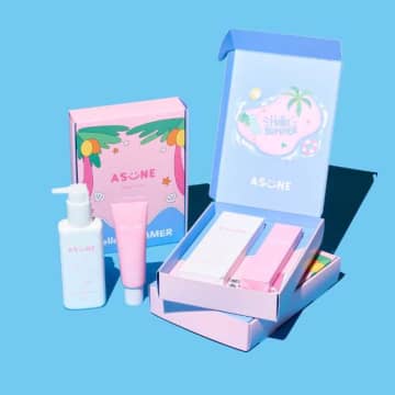 【ASUNE】新登場のUVケアアイテム2種が入った、｢夏の限定ボックス｣を発売開始♪