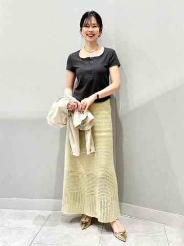 【GUのスカート】が40・50代におすすめ！ おしゃれ店員はこう着る♡「大人コーデ」