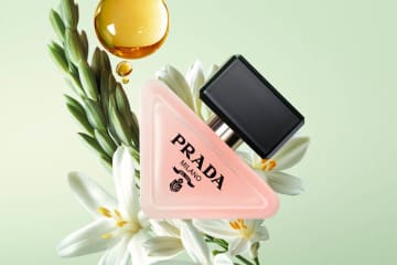 プラダ ビューティ25年夏フレグランス「プラダ パラドックス ヘアミスト」ふんわり香りを纏うツヤ髪へ