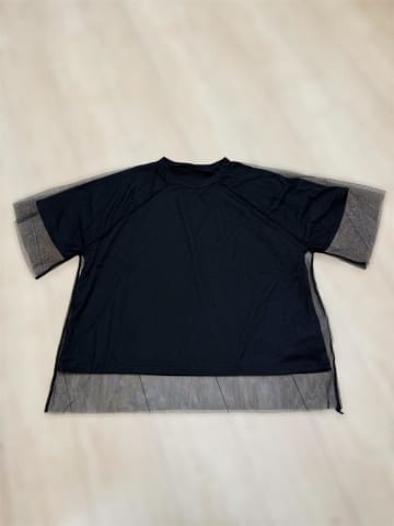 主役級トップス【ZOZO】で発見！ 透け感が涼しげな「チュール重ねTシャツ」
