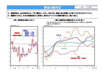 実質賃金の算出手法　持家の帰属家賃含めた物価指数併記へ政府検討会