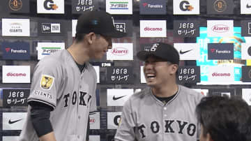 「戸郷さんの勝ちに貢献したい」浅野翔吾が戸郷とともに本拠地初のお立ち台　打席の心境にも変化「チャンスで回ってこい」