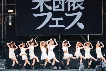 ME:I、新潟で初パフォ　「米百俵フェス」で熱気あふれるステージで魅了