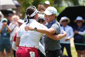 初優勝した妹の“うしろ”を回った最終日 岩井明愛「やっぱり今年中に優勝したい」