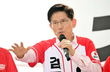 金文洙候補「李在明氏は『在韓米軍は占領軍』発言を謝罪せよ」＝韓国