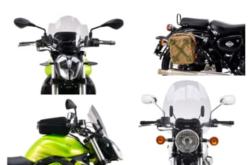 ベネリ向けツーリング装備を強化！　快適性アップの厳選アイテム紹介