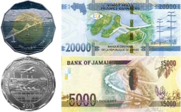 中国のインフラ・プロジェクト、「一帯一路」刻印を記念した新書で世界通貨に登場