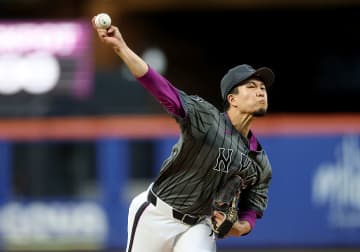 メッツ、連勝でドジャースにカード勝ち越し　千賀滉大が6回途中1失点の粘投で5勝目　防御率はリーグトップの「1.46」