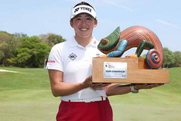 驚異の6打差圧勝ツアー初V、米専門誌が見た22歳岩井千怜の強さ　「彼女は変わらなかった」優勝目前の平常心