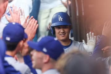 大谷翔平が両リーグトップに並ぶ１８号先頭打者弾　千賀滉大から豪快な一発で敵地騒然