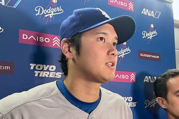 大谷翔平「ちょっと悔やまれる」　千賀からアーチも反省…目指すPS初登板、一問一答