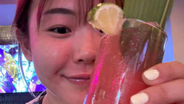 吉田優利がトロピカルな“南国風スタイル”披露「まつ毛が上向いてると気持ちも上がる」