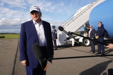 「プーチン氏が大勢を殺害」　トランプ氏、ロシア攻撃強く非難