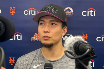 千賀滉大、大谷との対戦は「楽し…楽しくはない」　報道陣笑い…いきなり被弾もリベンジK
