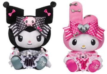 マイメロディ＆クロミがHappyくじに登場へ！　全高約40cmの“BIGぬいぐるみ”など展開