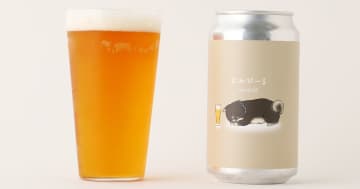 黒柴の「ごめん寝」姿に癒される！クランドから「おわびーる -ほろにが-」が登場