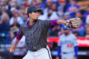 「大谷との対戦は楽しいか？」　メッツ千賀、米メディアの質問に苦笑いで一言　5勝目も18号被弾　通訳「It's not fun」→記者は笑う