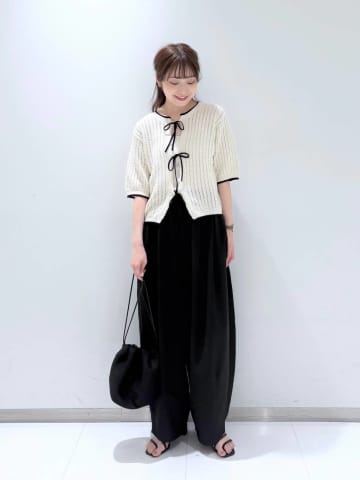 【ローリーズファーム】パンツ派必見！大人の「上品コーデ」