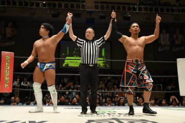 【DDT】高鹿佑也が彰人をパートナーにKO-Dタッグ王座挑戦の名乗り！6・7品川でアストロノーツにチャレンジへ