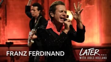 フランツ・フェルディナンド、英の人気音楽番組「Later... with Jools Holland」に出演