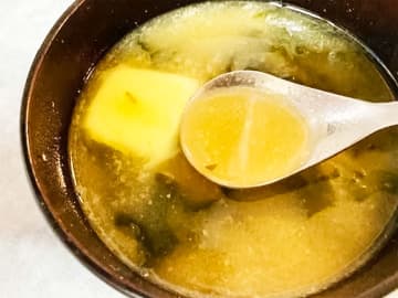 １かけのバターをやさしく溶かして…　できたものに「心と体が温まる」