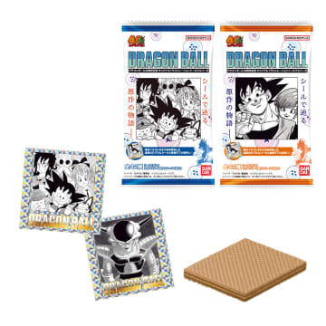 「ドラゴンボール」の口絵シール付き！ 「40周年記念シールウエハース」が本日発売悟空やベジータ、セルのイラストをシールに