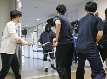 池田小で不審者対応訓練　無差別殺傷から24年を前に