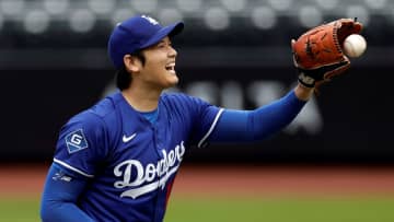 大谷翔平が投手復帰への大きな一歩にテンション爆上がり　登板前にズボンのベルト外してチェック！？安打打たれても終始ニコニコ