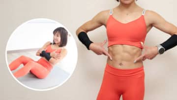 【腹筋】筋トレ初心者でも安心。お腹引き締め3分メニュー