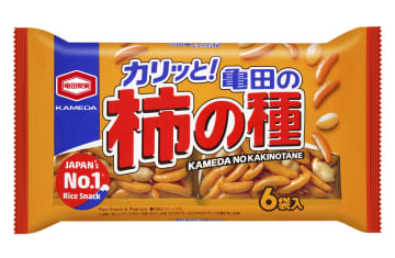 柿の種、コメ高騰で値上げ　亀田製菓、7月から