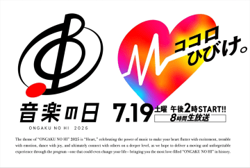 TBS『音楽の日2025』7・19に8時間生放送　総合司会は安住紳一郎アナ＆江藤愛アナ　大合唱企画はWEST.「アンジョーヤリーナ」
