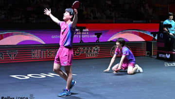 戸上隼輔/篠塚大登ペア、日本勢64年振り悲願の金メダルを獲得＜世界卓球2025＞
