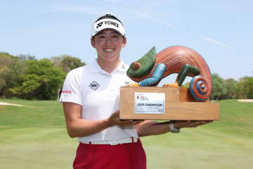 岩井千怜が米ツアー初Vで18位浮上　西郷真央4位キープ　【CMEグローブポイントランキング】