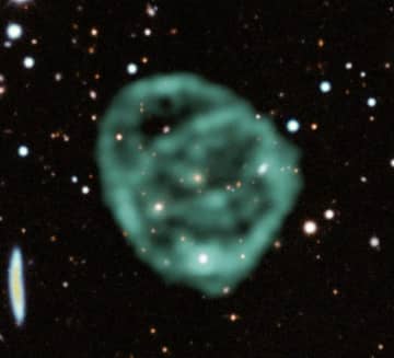 銀河を包む謎の構造「奇妙な電波サークル（ORC 1）」【今日の宇宙画像】