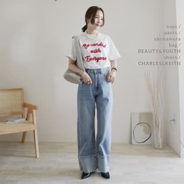 【しまむら】30代におすすめ♡「美脚デニム」