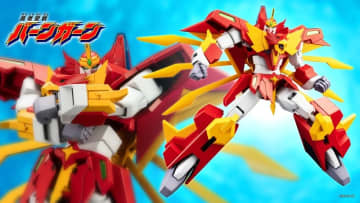 “ファイヤーチャージ、マッハスペリオン！”「勇者聖戦バーンガーン」より「マッハスペリオン」のプラモデルが10月発売！ゲームオリジナル勇者の機体がプラモデル化