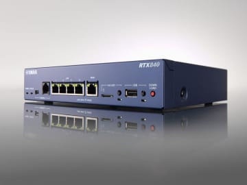 ヤマハ、従来機より性能を向上させた小規模拠点向けVPNルーター「RTX840」